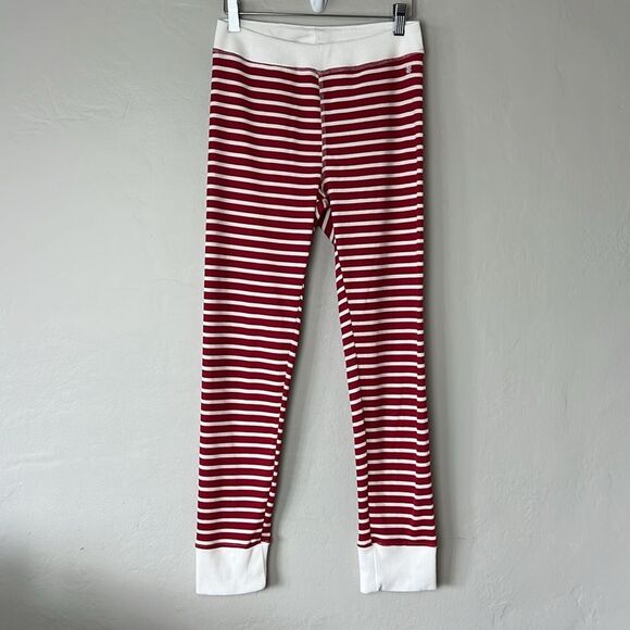 Lucky Brand Waffle Stretchy Red/White Stripe Pajama Set - Picture 8 of 11